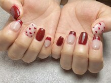 モンルポ 大阪梅田店(MonRepos)/ハートネイル　はあとねいる