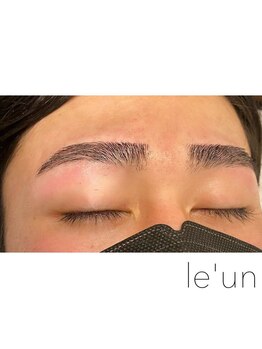 ルアン 表参道店/メンズ美眉毛スタイリング