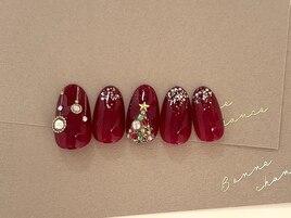 クリスマスネイル