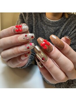 ウズ(UZU)/バレンタインネイル