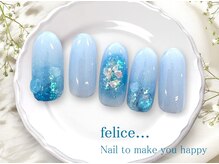 ネイルサロン フェリーチェ 東川口店(Felice)/【定額ネイル】¥7150