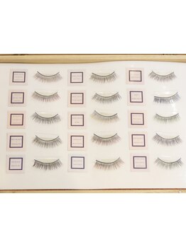 エクステの種類が豊富