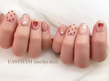 イーストハムアネーロネイル(EAST HAM anello nail)/持ち込みデザイン￥8200