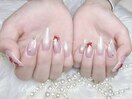 持ち込みデザインリボンネイル