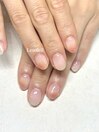 桃ネイル byあやか