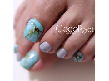 ココローズ(COCOROSE)/ターコイズネイル