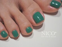 ニコプラス(NICO+)/フットジェルネイル