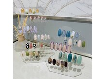 アース ネイルアンドアイラッシュ 銀座店(HAIR ＆ MAKE EARTH Nail＆Eyelash)の雰囲気（美しさは輝く指先から。可愛いアートも沢山☆人気のデザイン♪）