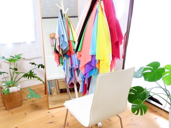 すたいるあっぷ/72色のドレープを使用します！