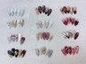 当店人気No.1★月替り限定アート★初回、自店付替オフ無料ドライケア込 ¥8500