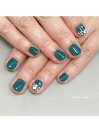 ショートネイル/ホロネイル
