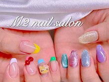 エムズ ネイルサロン(M2)/フレンチフラッシュマグネット