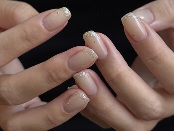 【Miyuu】ラメフレンチ　心斎橋