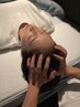 【睡眠の質向上◎】快眠ドライヘッドスパ(デコルテ首肩顔込)60分¥8000