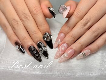 ベストネイル 大宮東口店(Best Nail)/長さ出しゴテゴテデザイン