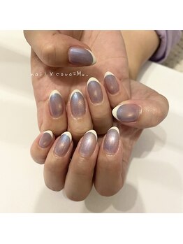 ネイルコーボー ムー(nail×covo=Mu.)/french☆