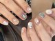 ミラージュネイル(Mirage Nail)の写真/ショートネイルこだわりたい方へ。カラー豊富なデザインで自分らしい指先に◎