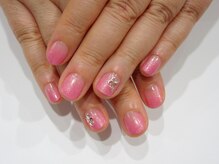 ネイル サロン ピュア ホワイト(Nail Salon Pure White)/【Pure White】筆グラデーション