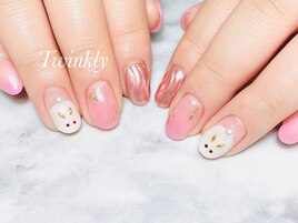 こだわりアートのseasonネイル