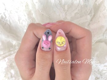 ネイルサロン ミュウ 池袋店(nailsalon Myuu)/推しキャラ3D