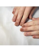 シュシュ(shou shou)/押し花ネイル♪