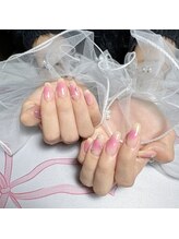 オンネイル(on nail)/定額デザイン　チークネイル　