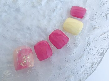 ブエノスカリン(Buenos Karin)/ピンク＆イエロー