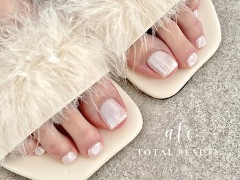 アテ(ate)/白ホワイトパウダーネイル★