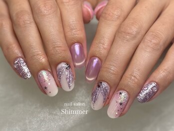シマー(Shimmer)/マーメイドネイル