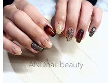 アンドネイル ビューティー(AND nail,beauty)/冬ネイル/ニュアンス/藤沢