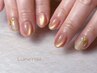 hand【パラジェル&フィルイン】定額デザインコースB　￥7500→