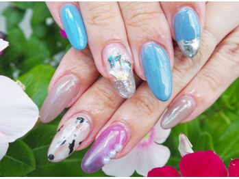 フラッシュネイル 梅田店/除去付アートし放題◇