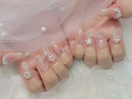 チークネイル ¥7500+追加