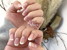 スクエア白フレンチ☆