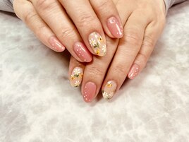 お花ネイル