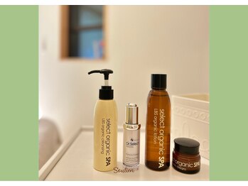 スゥリアン リラクゼーションケアサロン(Soulien relaxation care salon)/Dr.selectの商材を使用