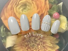 エストリブレ(estLivre)/プリーツニット