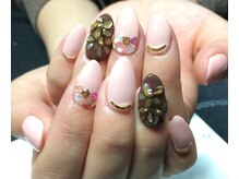 リエル(Riel)/シェルフラワー☆オーダーネイル