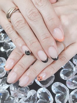 エトワール(etoile)/季節ネイルでフレンチネイル