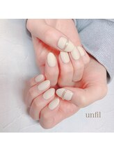 アンフィルルーム(unfil room)/ワンカラー＆リングネイル