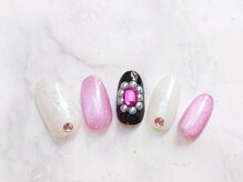 ネイルプラータ(Nail Plata)/ビジューネイル　【7780】