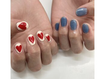ペロ 名古屋(pelo)/ハートネイル