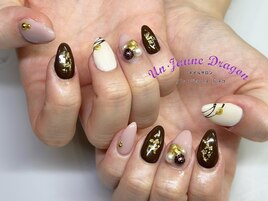 【自爪ネイル】バレンタイン