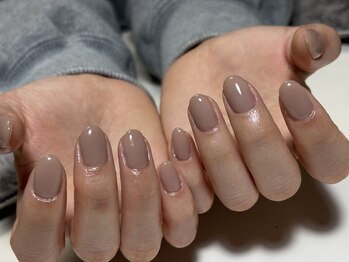 ネイルサロン デンティ(Dentty)/ベージュワンカラー