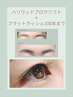 【初回限定】＊ハリウッドブロウリフト＋フラットラッシュ