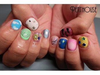 ペントハウス(Penthouse)/メンズネイル