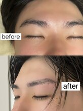 ミロ バイ キング 枚方2号店(Milo by king)/アイブロウbefore→after