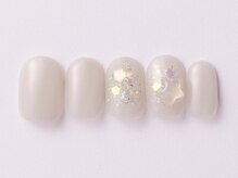 ジェミーネイル エビス(Jemiy nail ebisu)/シンプルスターラメ7780yen