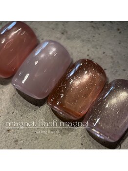 ファボリ(favori nail×eyelash)/spring colorr フラッシュマグ