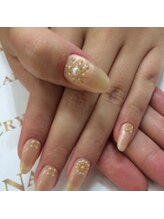 クリスタルネイル ボンベルタ橘店(CRYSTAL NAIL)/シンプルネイル